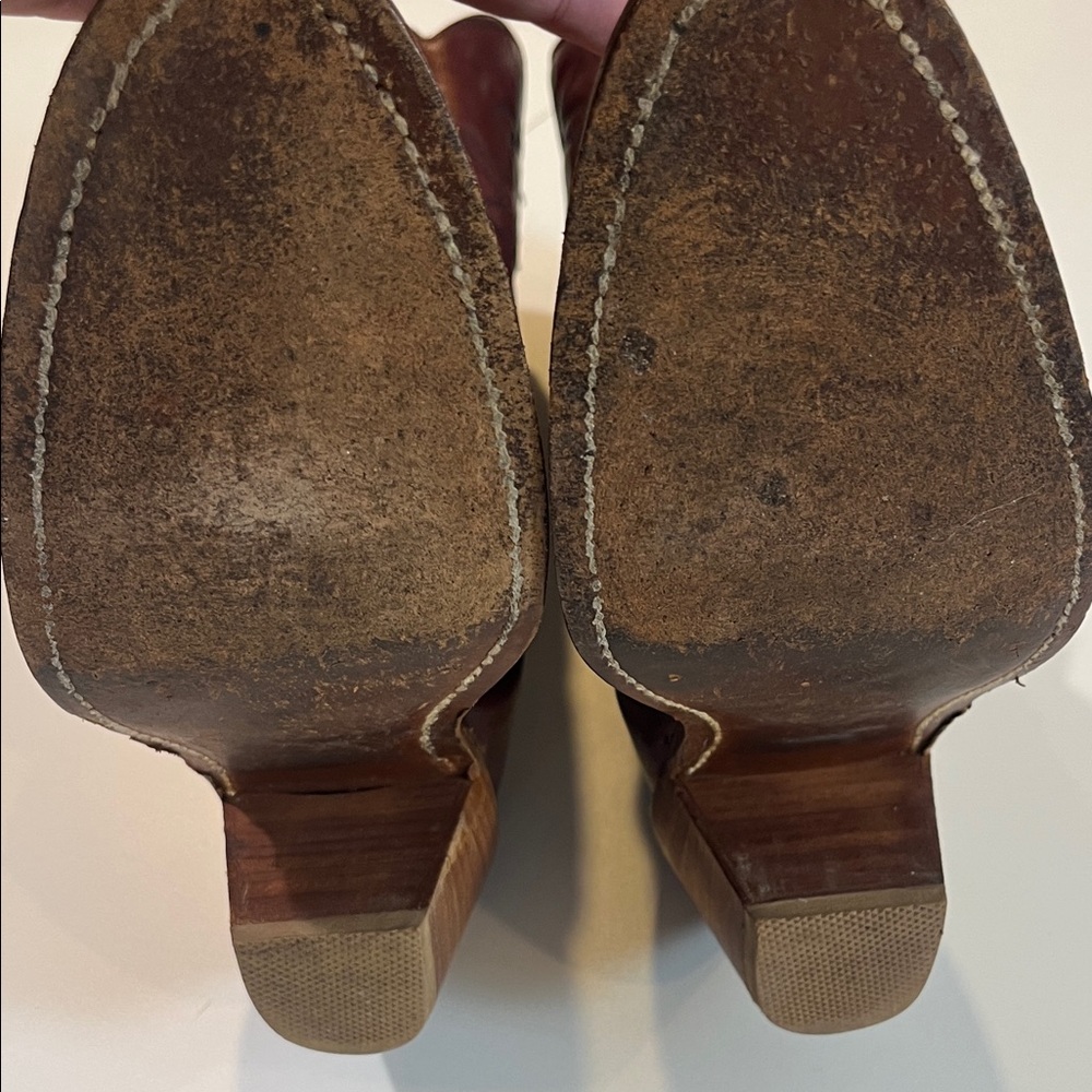 Women's Laredo Vintage leather western boots size 7 - Picture 6 of 9